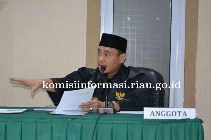 Gelar dua sidang, KIP Riau tarik permohonan informasi Pemohon